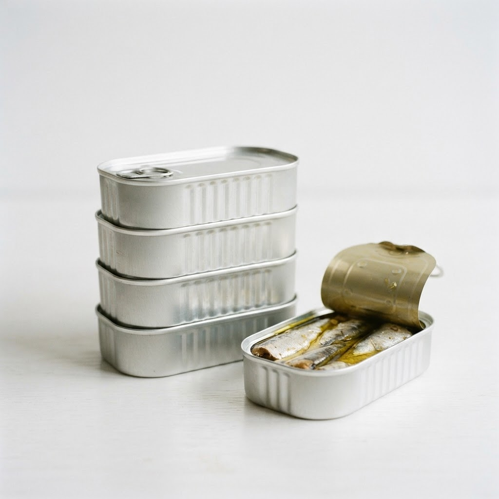 Sardines en boîte